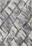 Kas Elements 6550 Ivory - Grey Area Rug