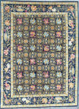 Kashee Tabriz Blue 9' x 12'3'' Rug