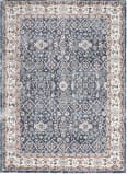 Kathy Ireland American Manor AMR01 Blue - Ivory Area Rug