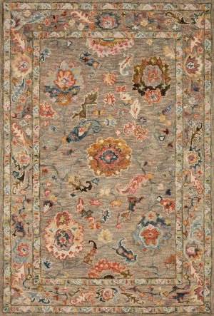 Loloi Summerton SRS03 Hand Hooked Synthetic Rug from the Botanical Rugs  collection at Modern Area Rugs