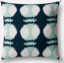 Loloi Pillow P0480 Teal - White