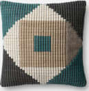 Loloi Pillow P0505 Teal - Multi