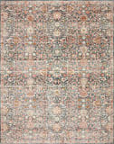 Loloi II Saban SAB-03 Navy - Rust Area Rug