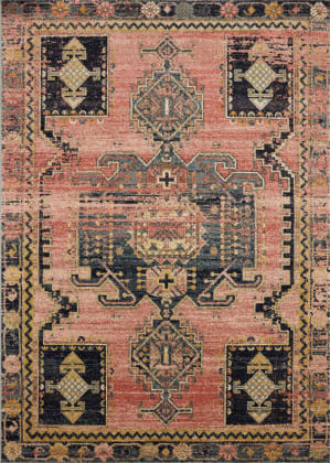 Loloi II Botanical BOT-01 Black Multi Area Rug