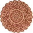 Lr Resources Synergy 54125RED  Area Rug