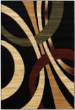Lr Resources Grace 81106 Black Area Rug