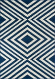 Momeni Baja Baj-8 Navy Area Rug