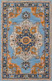 Momeni Ibiza IBI-1 Blue Area Rug