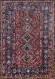 Momeni Karachi KAR-1 Burgundy Area Rug