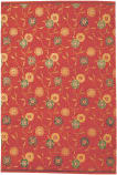 Nairamat Rugs Poppy 80 Knot Red Area Rug