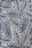 Nourison Aloha ALH18 Ivory - Navy Area Rug