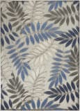 Nourison Aloha Alh18 Grey - Blue Area Rug