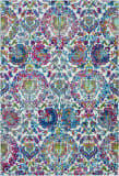 Nourison Ankara Global Anr06 Ivory - Blue Area Rug