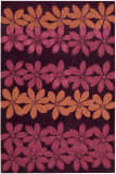 Nourison Contour CON-16 Plum Area Rug