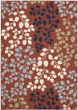 Nourison Carribean Crb01 Rust Area Rug