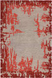 Nourison Symmetry Smm02 Beige - Red Area Rug