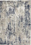 Nourison Cyrus CYR03 Ivory - Navy Area Rug
