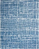 Nourison Luna LUN02 Blue Silver Area Rug