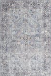 Nicole Curtis Machine Washable Series 1 SR104 Light Grey - Blue Area Rug