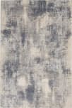 Nourison Rustic Textures Rus02 Blue - Ivory Area Rug