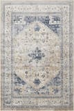 Kathy Ireland Malta Mai02 Beige Blue Area Rug