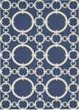 Nourison Waverly Sun & Shade Snd02 Navy Area Rug