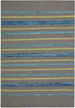 Nourison Spectrum Spe04 Grey Turquoise Area Rug