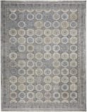 Nourison Starry Nights STN09 Grey - Navy Area Rug