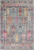 Nourison Vintage Kashan VKA06 Grey - Multi Area Rug