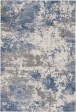 Nourison Rustic Textures Rus08 Grey - Blue Area Rug