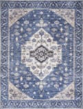 Nourison Home Grand Washables Grw03 Denim Area Rug