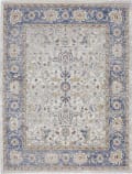 Nicole Curtis Series 4 Sr402 Cream Blue Area Rug