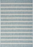 Nourison Home Positano Pos03 Aqua Ivory Area Rug