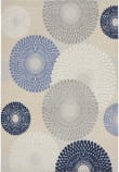 Nourison Home Aloha Alh29 Blue - Grey Area Rug