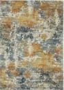 Oriental Weavers Malibu Mal05 Blue - Gold Area Rug