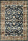 Oriental Weavers Sumter Sum04 Blue - Rust Area Rug