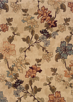 Oriental Weavers PALERMO 2719C Beige 9'10 x 12'9 Rectangle Rug Machine-made Nylon Oriental Weavers PALERMO 2719C Beige 9'10 x 12'9 Rectangle Rug Machine-made Nylon