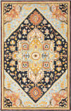 Oriental Weavers Alfresco 28408 Navy - Rust Area Rug