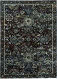 Oriental Weavers Andorra 7124a Navy Area Rug