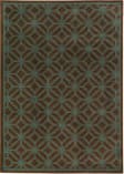 Oriental Weavers Ella 5188d Brown / Blue Area Rug