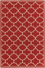 Oriental Weavers Meridian 1295R Red Area Rug