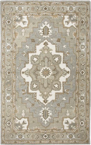 2-Feet by 3-Feet Rizzy Home Waverly PY3005 A New Twist Area Rug Bark 2-Feet by 3-Feet Rizzy Home Waverly PY3005 A New Twist Area Rug Bark