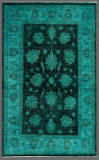 Rugstudio Overdyed Green 3' 2'' x 5' 2'' Rug