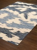 Rugstudio Abbott Abbott 2 Ivory - Blue Area Rug