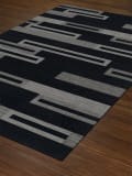 Rugstudio Abbott Abbott 33 Black Area Rug