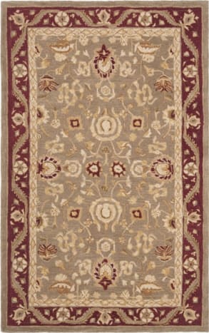 Red 3' x 5' Light Green Safavieh Anatolia Collection AN548A Handmade Traditional Oriental Premium Wool Area Rug Red 3' x 5' Light Green Safavieh Anatolia Collection AN548A Handmade Traditional Oriental Premium Wool Area Rug