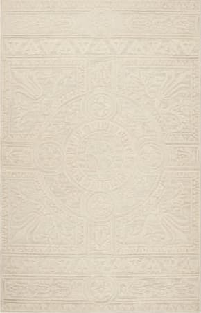 SAFAVIEH Blossom Collection 6' x 6' Square Grey/Ivory BLM115F Handmade  Moroccan Premium Wool Area Rug : : Home