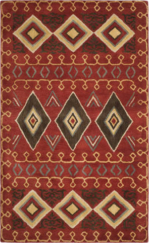 Order Supreme Red Art Rug – Custom Size And Printing from