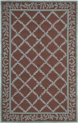 SAFAVIEH Chelsea Collection 4' Round Multi HK180A Hand-Hooked French  Country Wool Area Rug