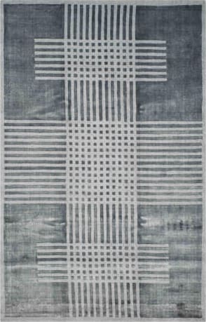 9' x 12' Safavieh Mirage Collection MIR755A Handmade Modern Abstract Viscose Area Rug Silver Ivory 9' x 12' Safavieh Mirage Collection MIR755A Handmade Modern Abstract Viscose Area Rug Silver Ivory